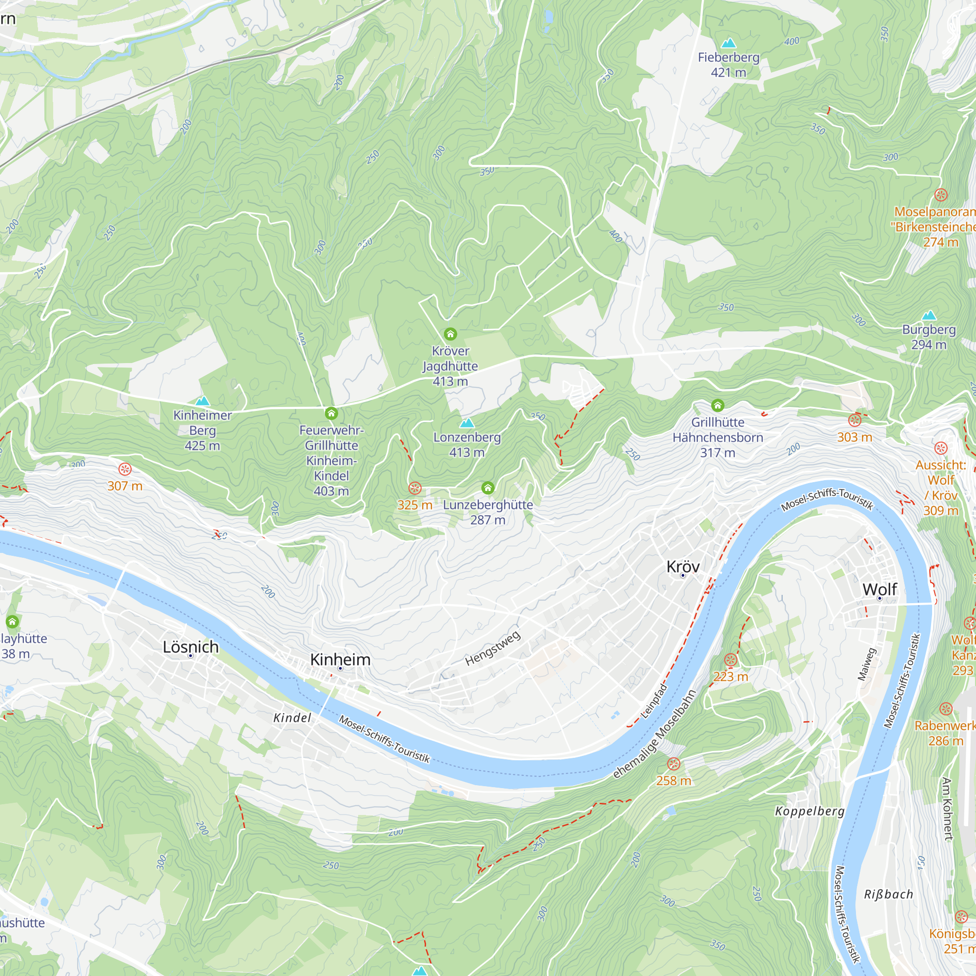 Lunzeberghütte map