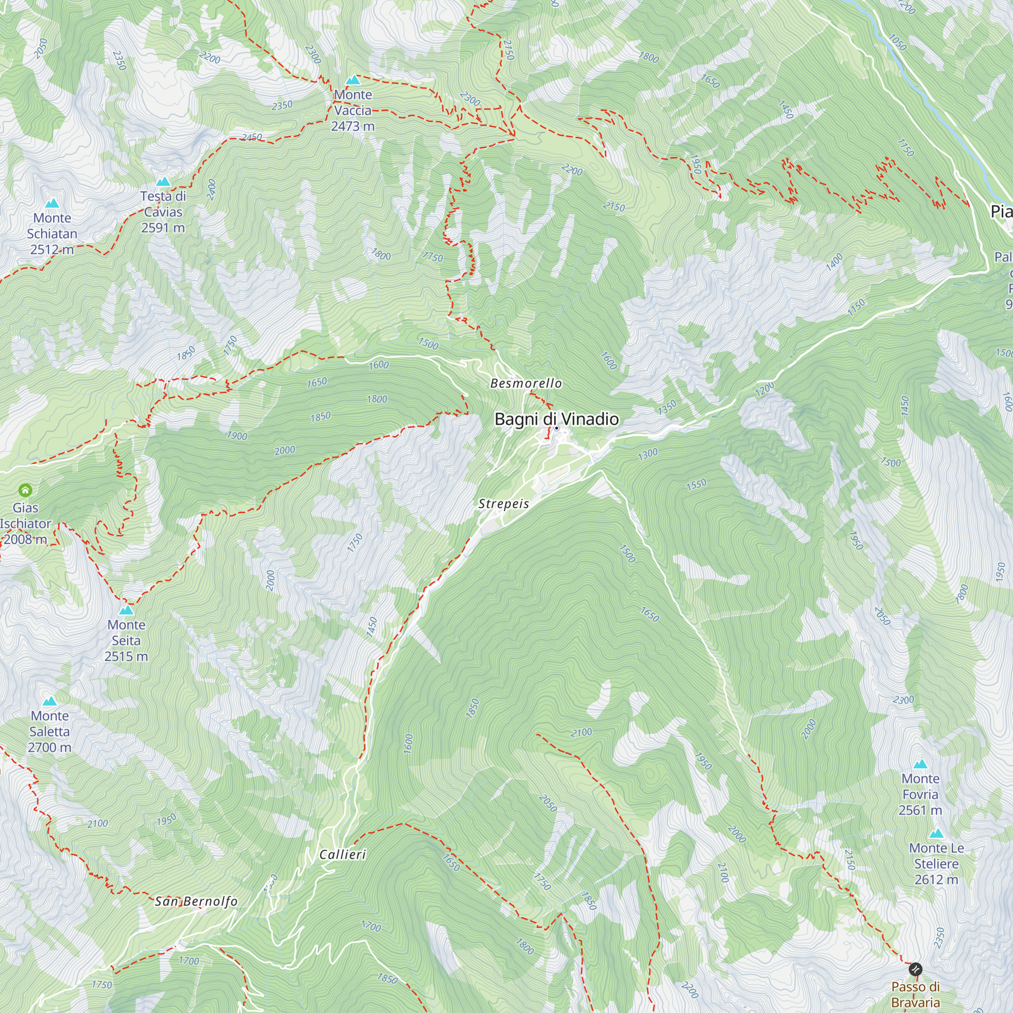 Posto Tappa GTA map
