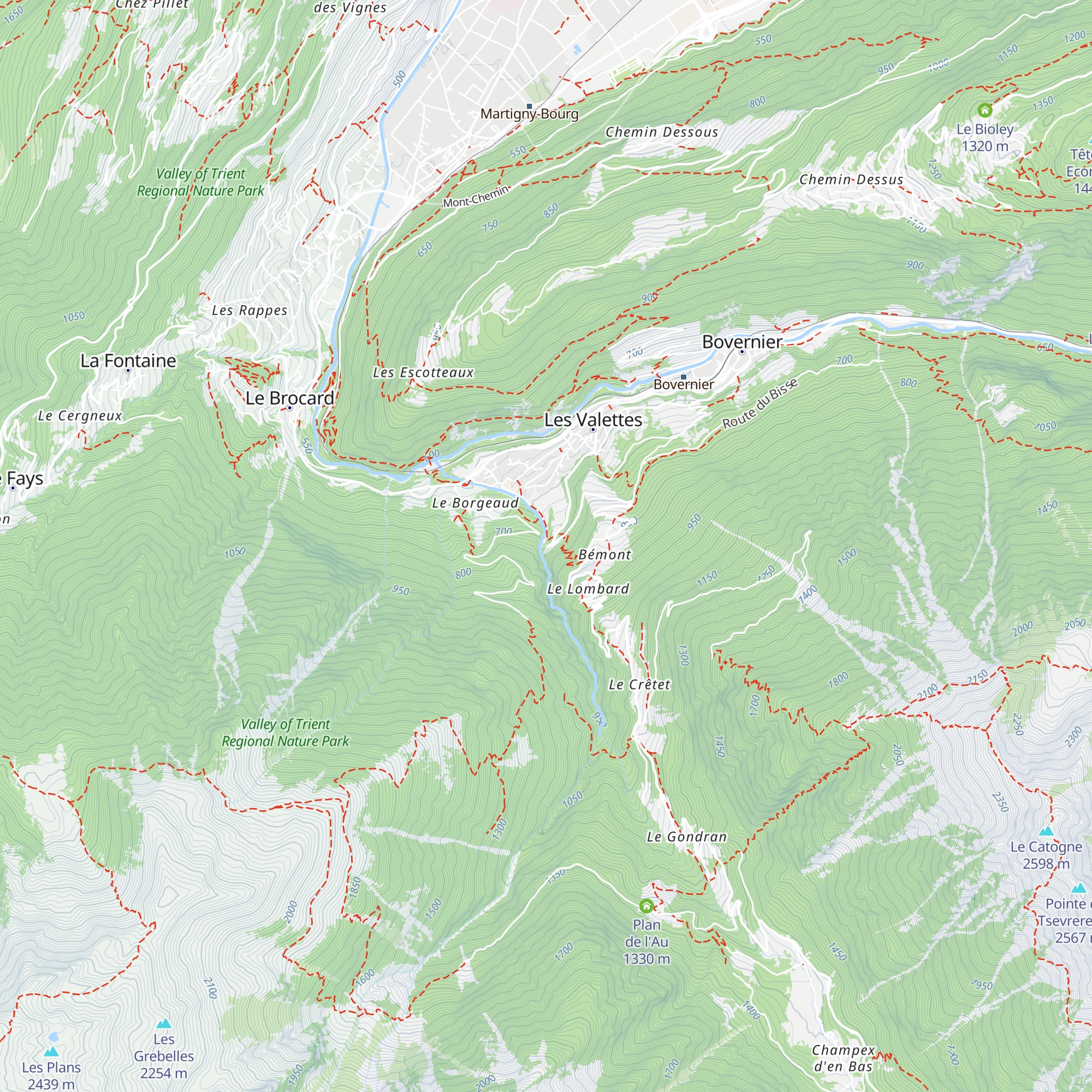 Café-Restaurant Les Gorges du Durnand map