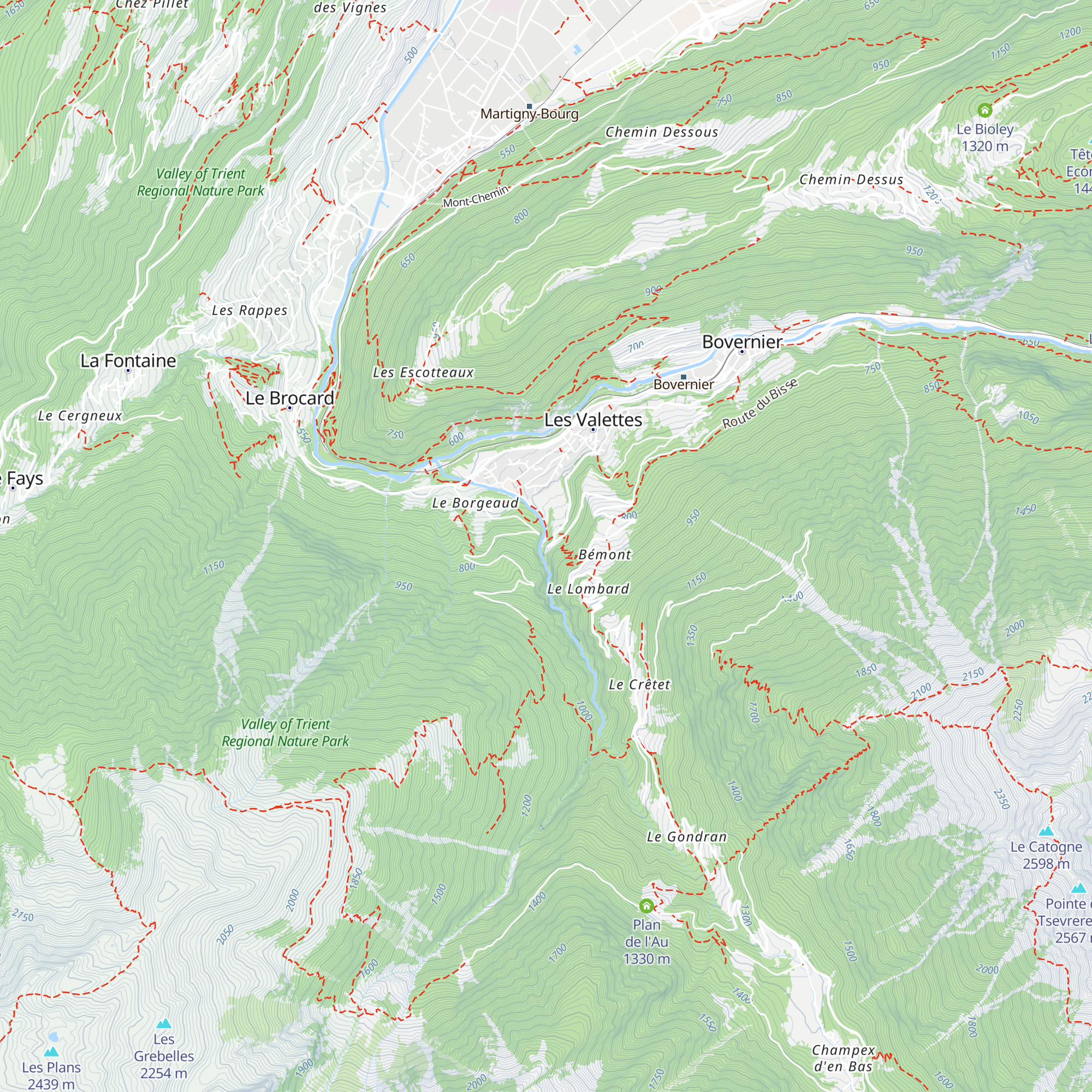 Café-Restaurant Les Gorges du Durnand map