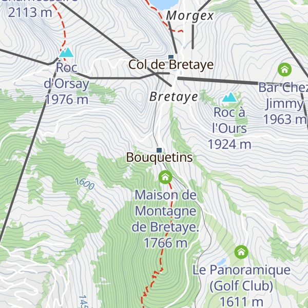 Map of Crumbs Café