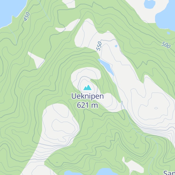Map of Ueknipen