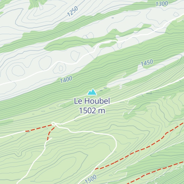 Map of Le Houbel