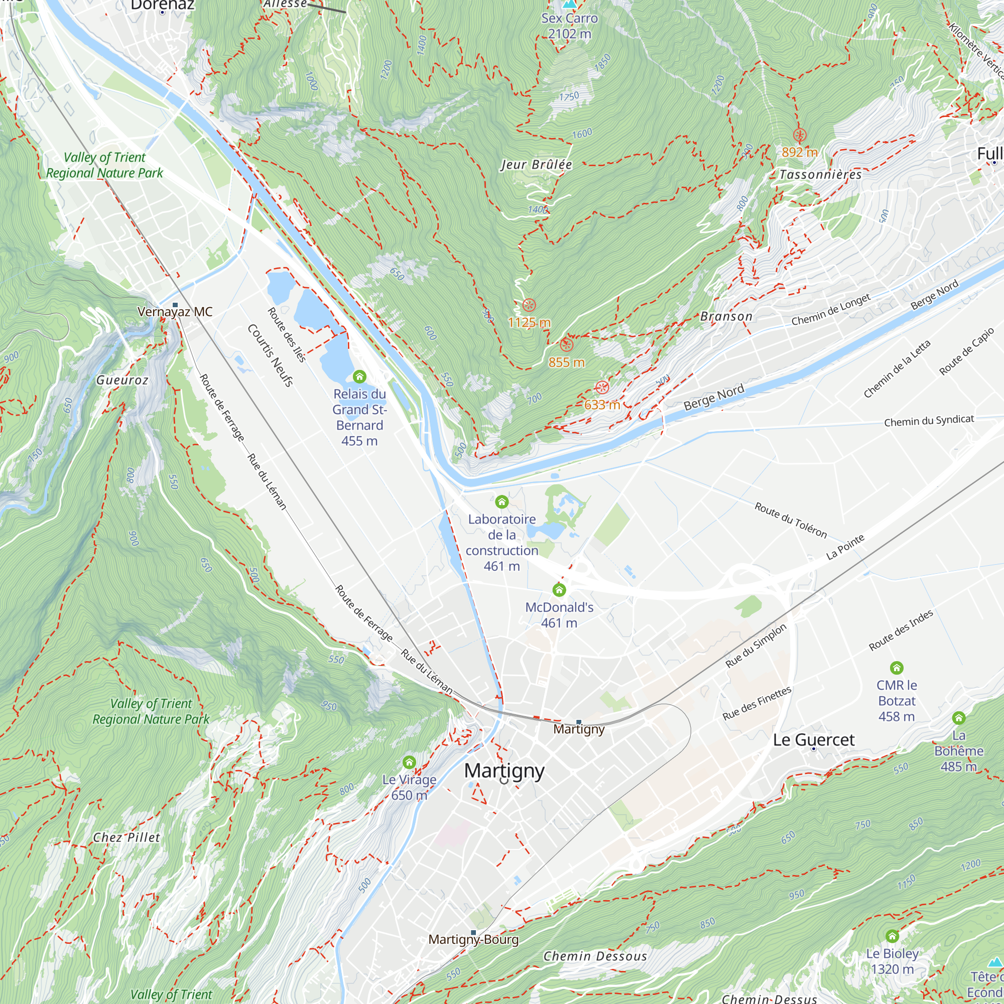 Laboratoire de la construction map