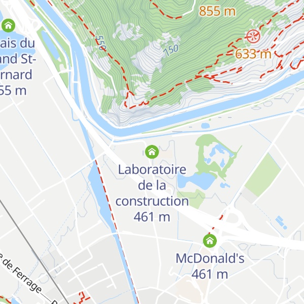 Map of Laboratoire de la construction
