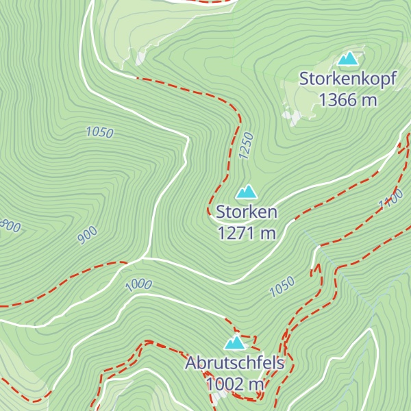 Map of Refuge du Storkenkopf