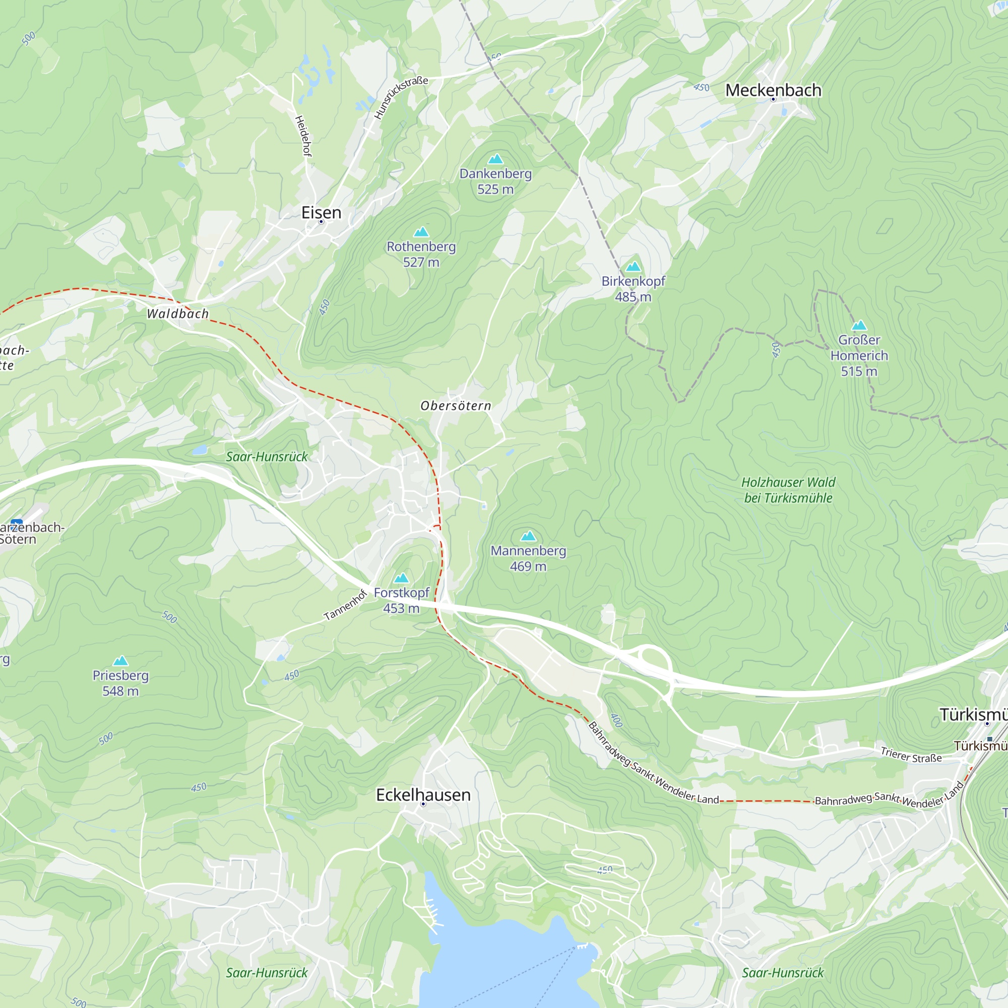 Freizeitanlage Elsenfeld - Otto-Müller-Hütte map
