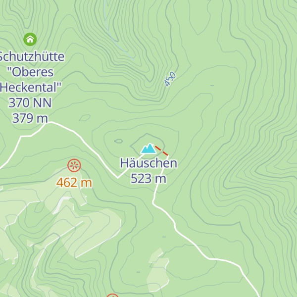 Map of Häuschen