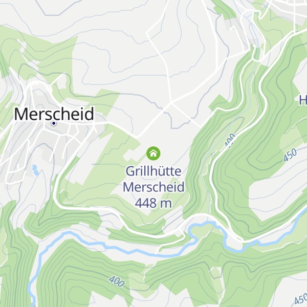 Map of Grillhütte Merscheid
