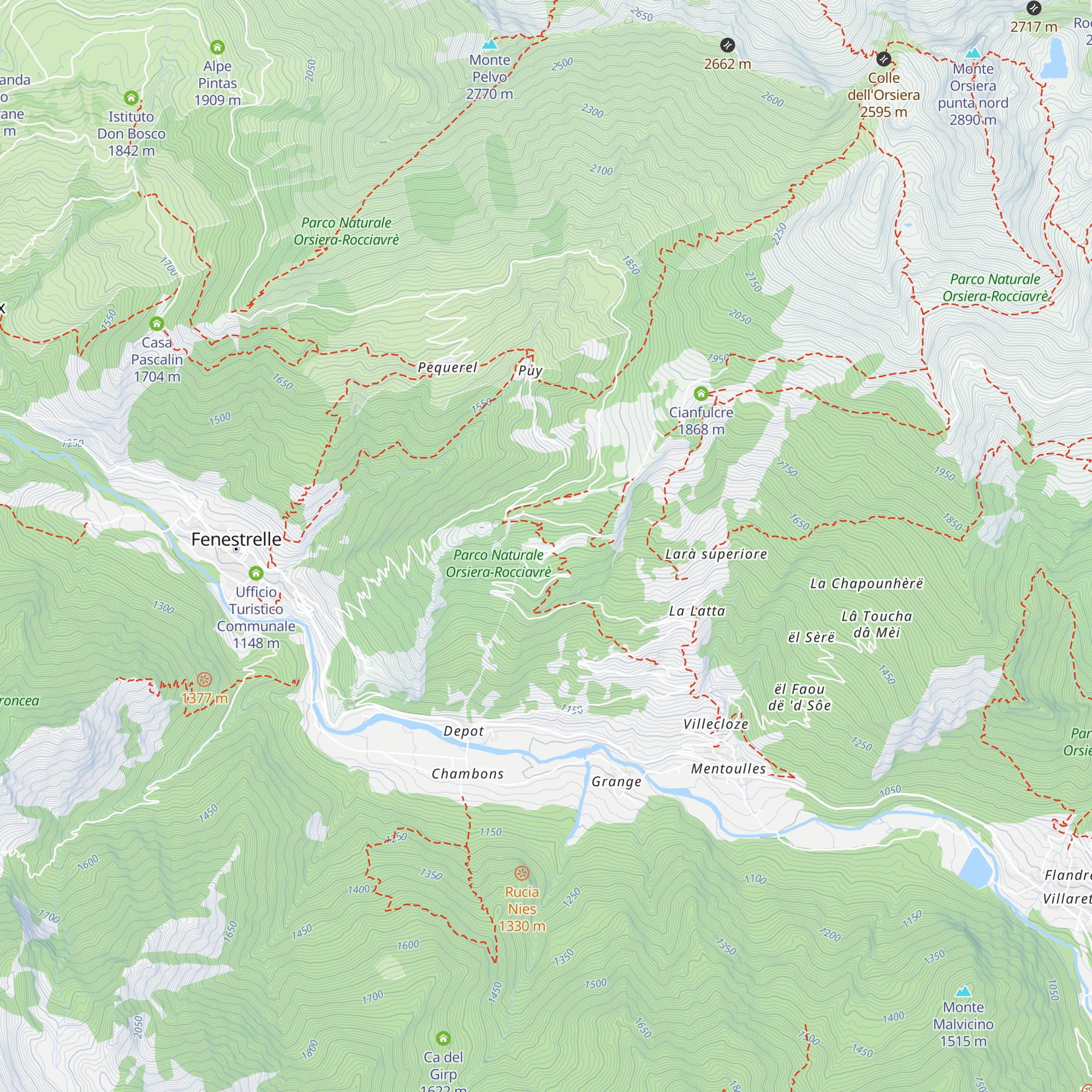 Padiglione Edoardo Agnelli map