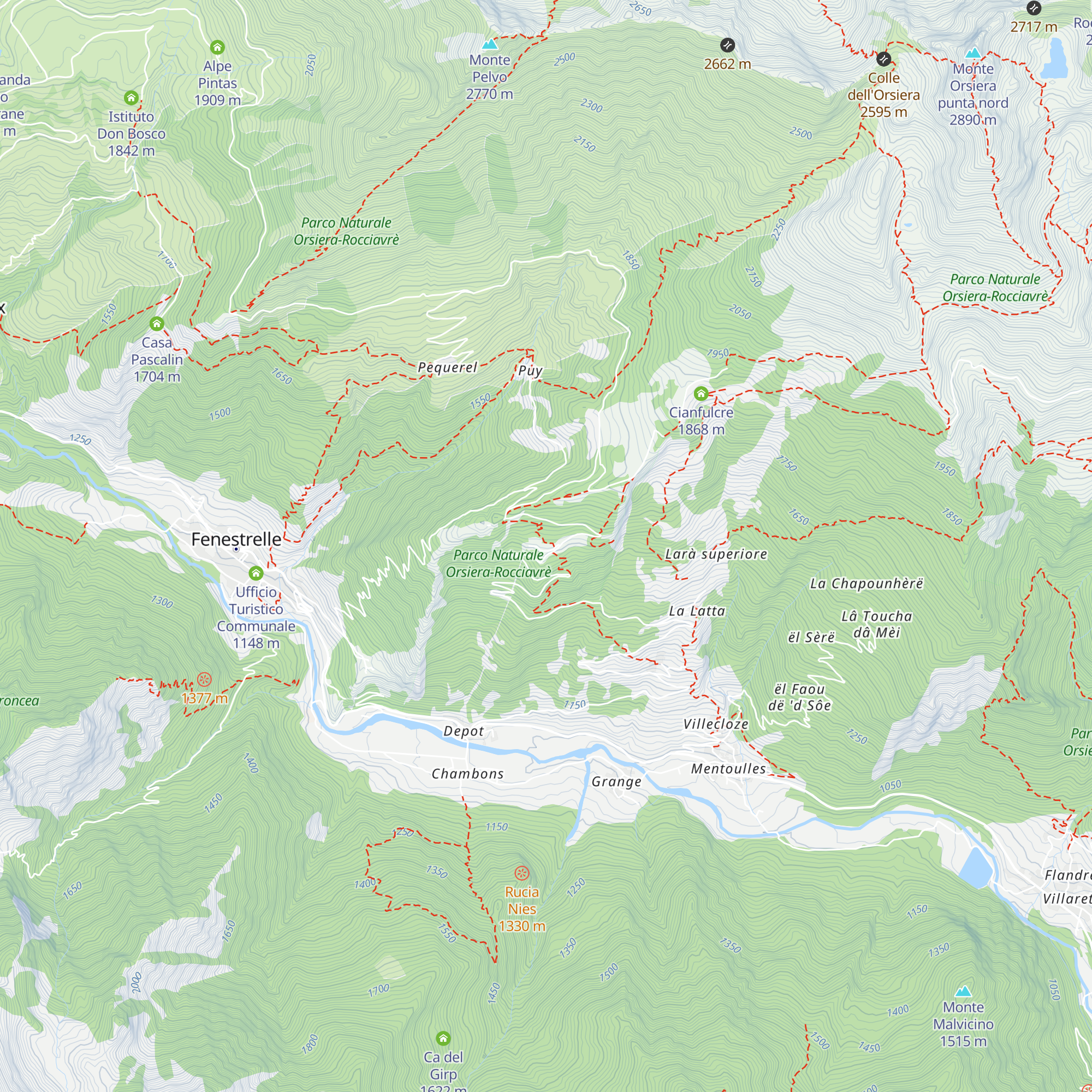 Padiglione Edoardo Agnelli map
