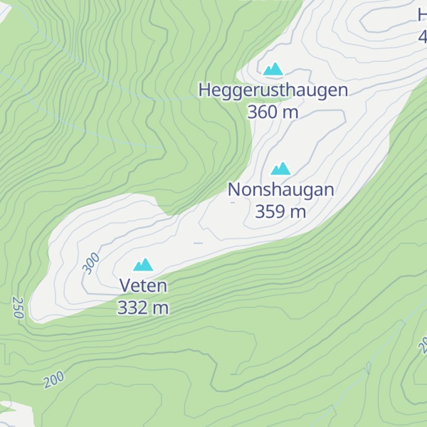 Map of Storhaugen