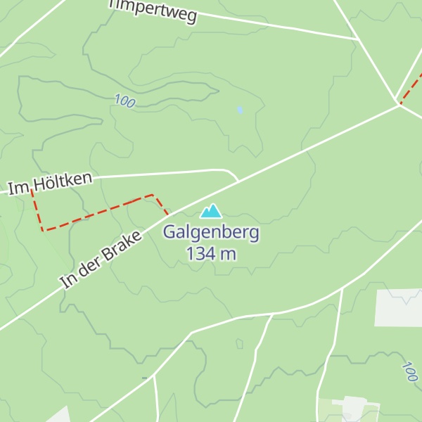 Map of Galgenberg