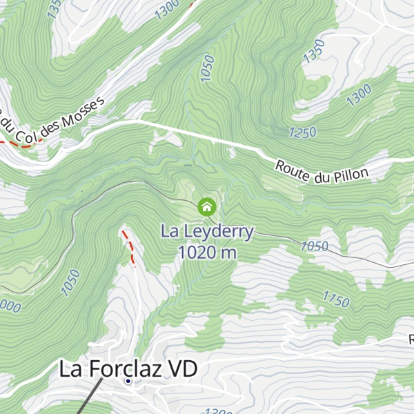 Map of La Leyderry