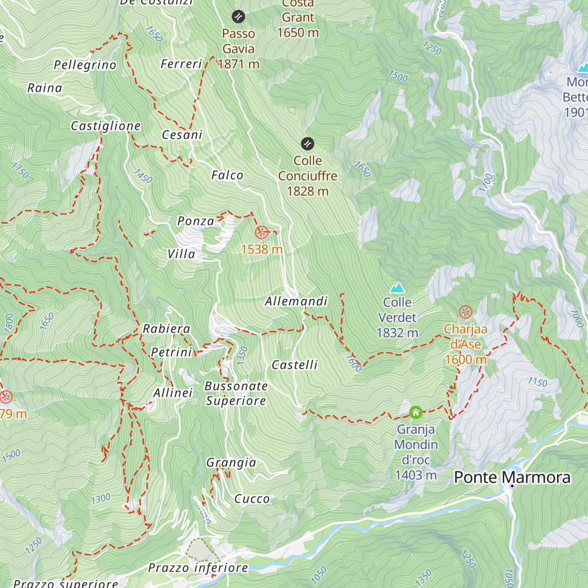 Agriturismo Al Chersogno map