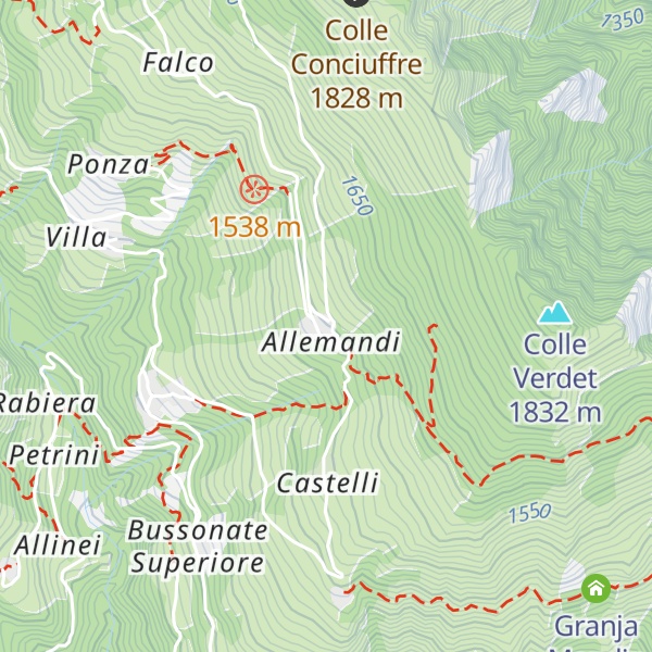 Map of Agriturismo Al Chersogno