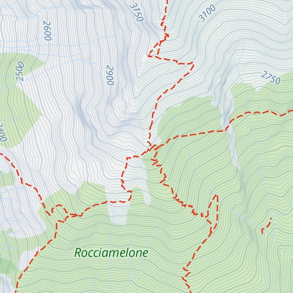 Map of Rifugio Ca' d'Asti