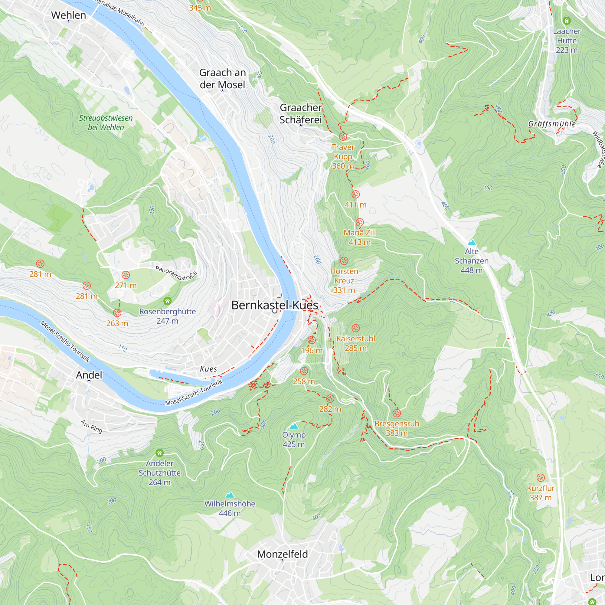 Mosel-Gäste-Zentrum map