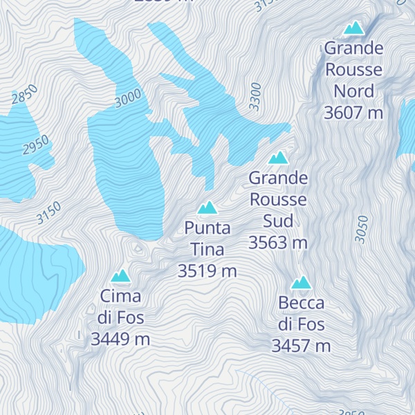 Map of Punta Tina