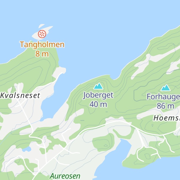 Map of Nausthaugen