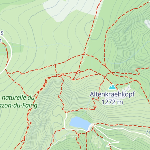 Map of Soultzeren Eck