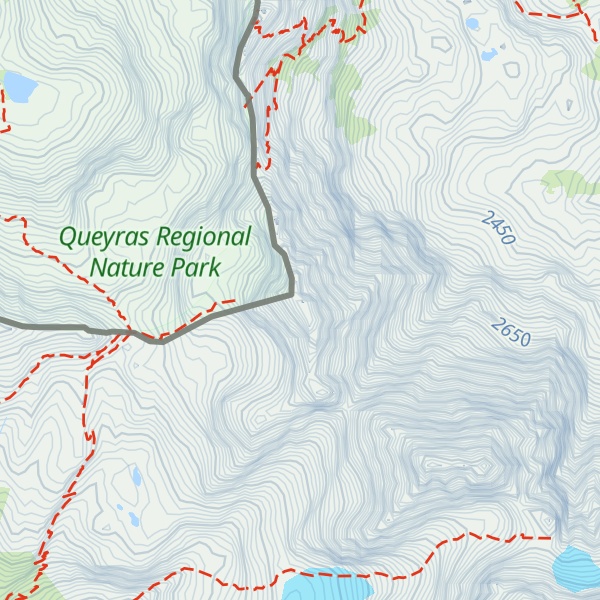 Map of Punta Gastaldi