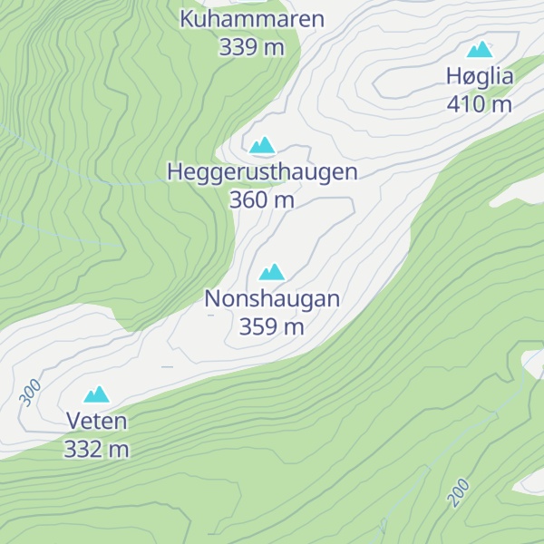 Map of Nonshaugan