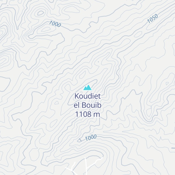 Map of Koudiet el Bouib