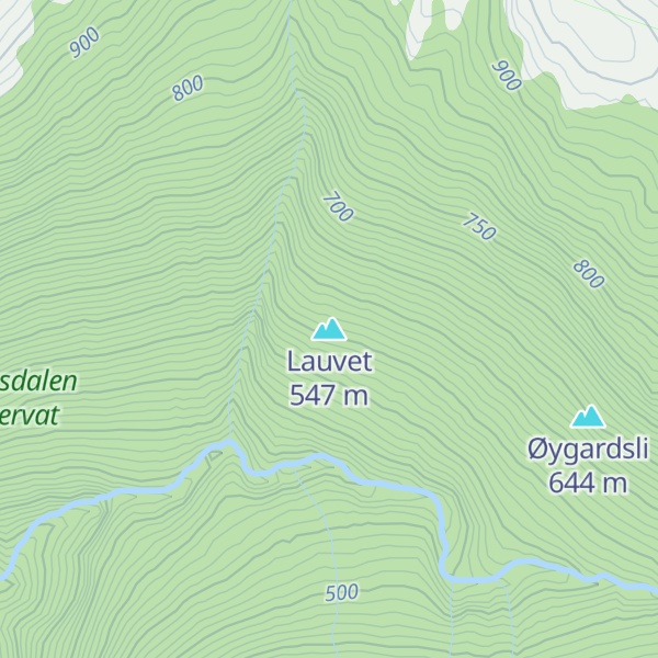 Map of Lauvet
