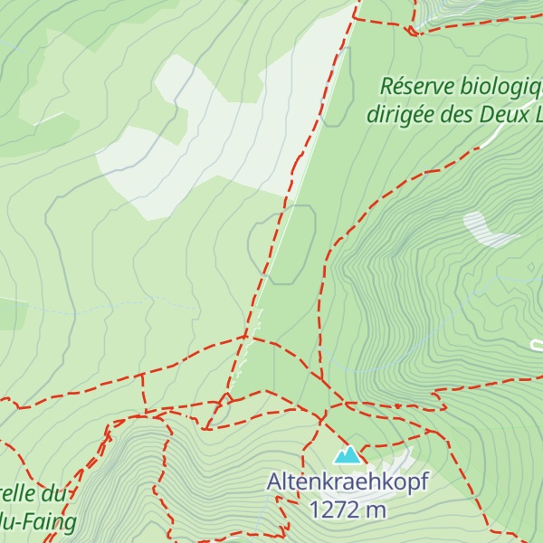 Map of Gazon du Faing