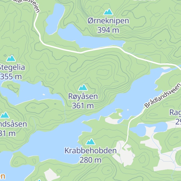 Map of Eigåsen