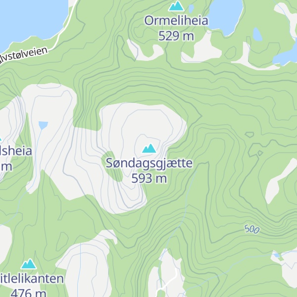 Map of Storliheia