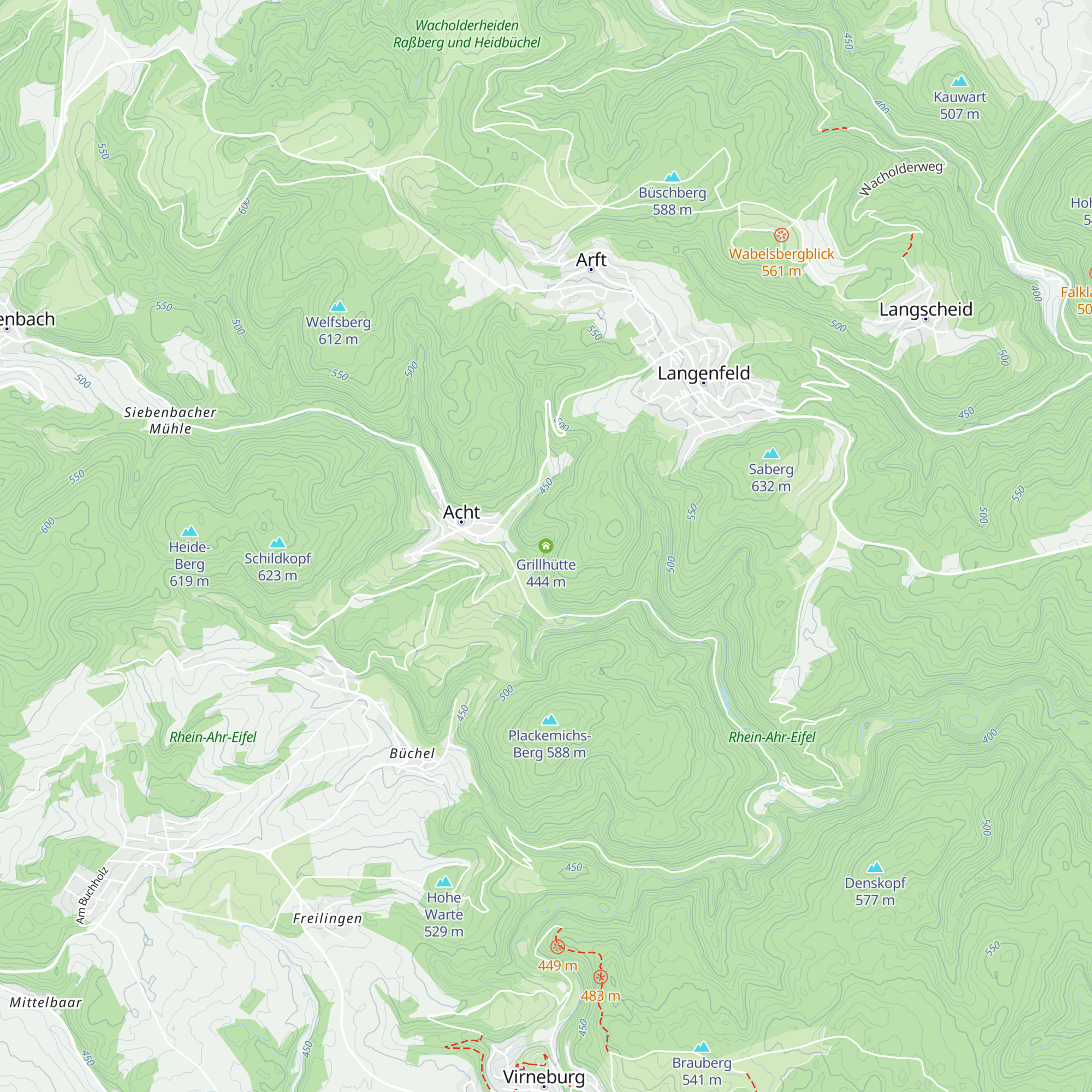 Grillhütte map