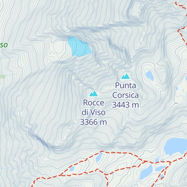 Map of Rocce di Viso