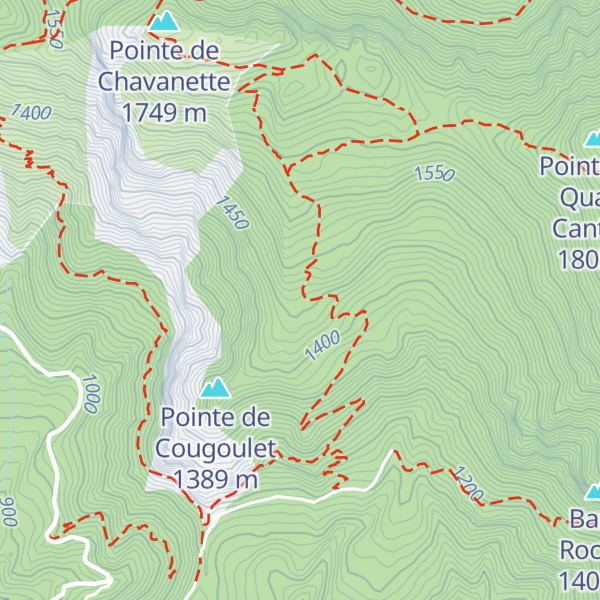 Map of Vacherie de Douinas