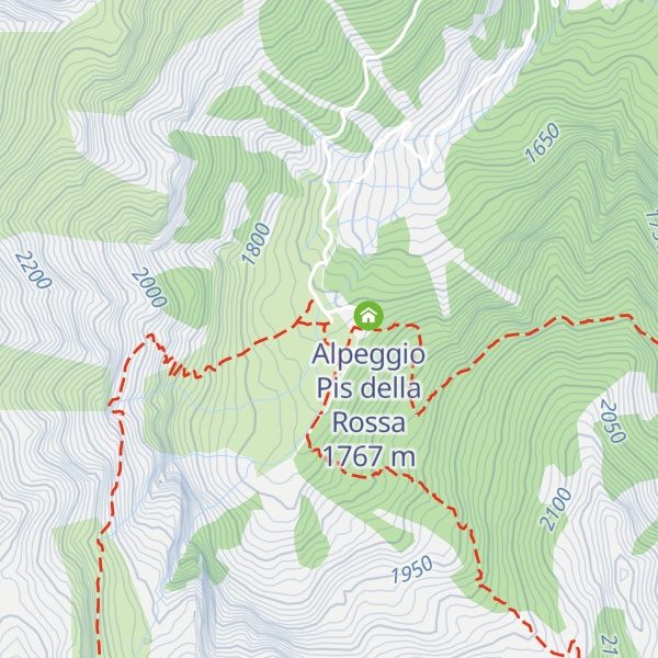 Map of Rifugio Barbara Lowrie