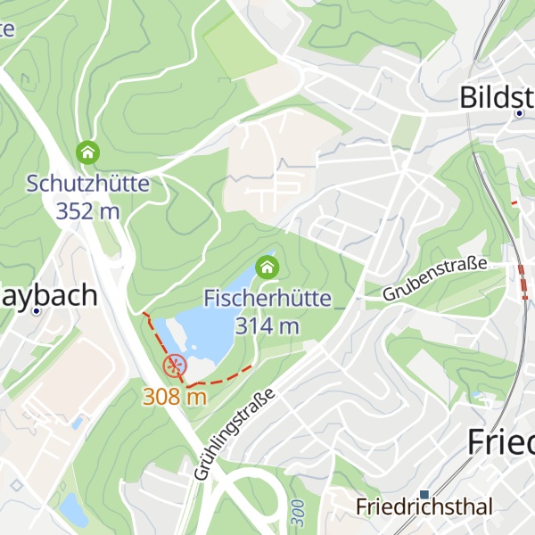 Map of Fischerhütte