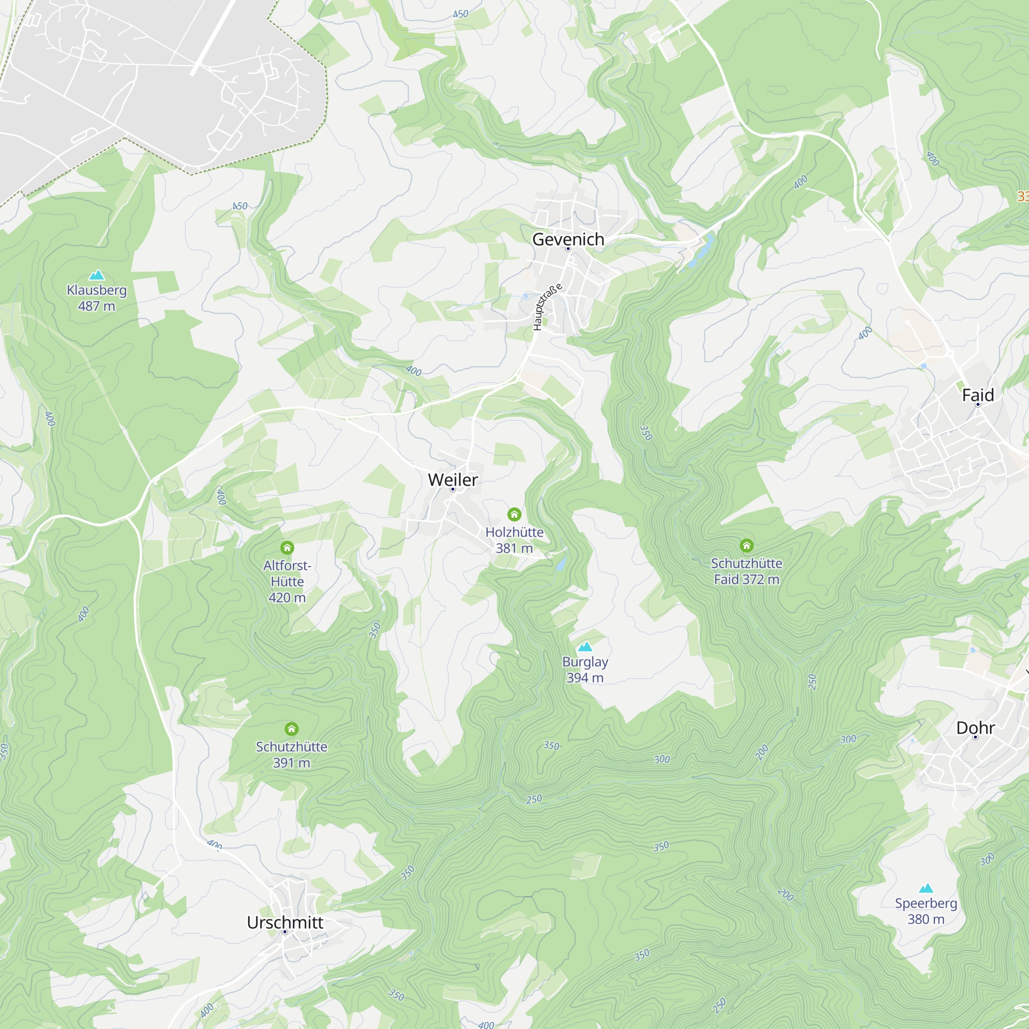 Holzhütte map