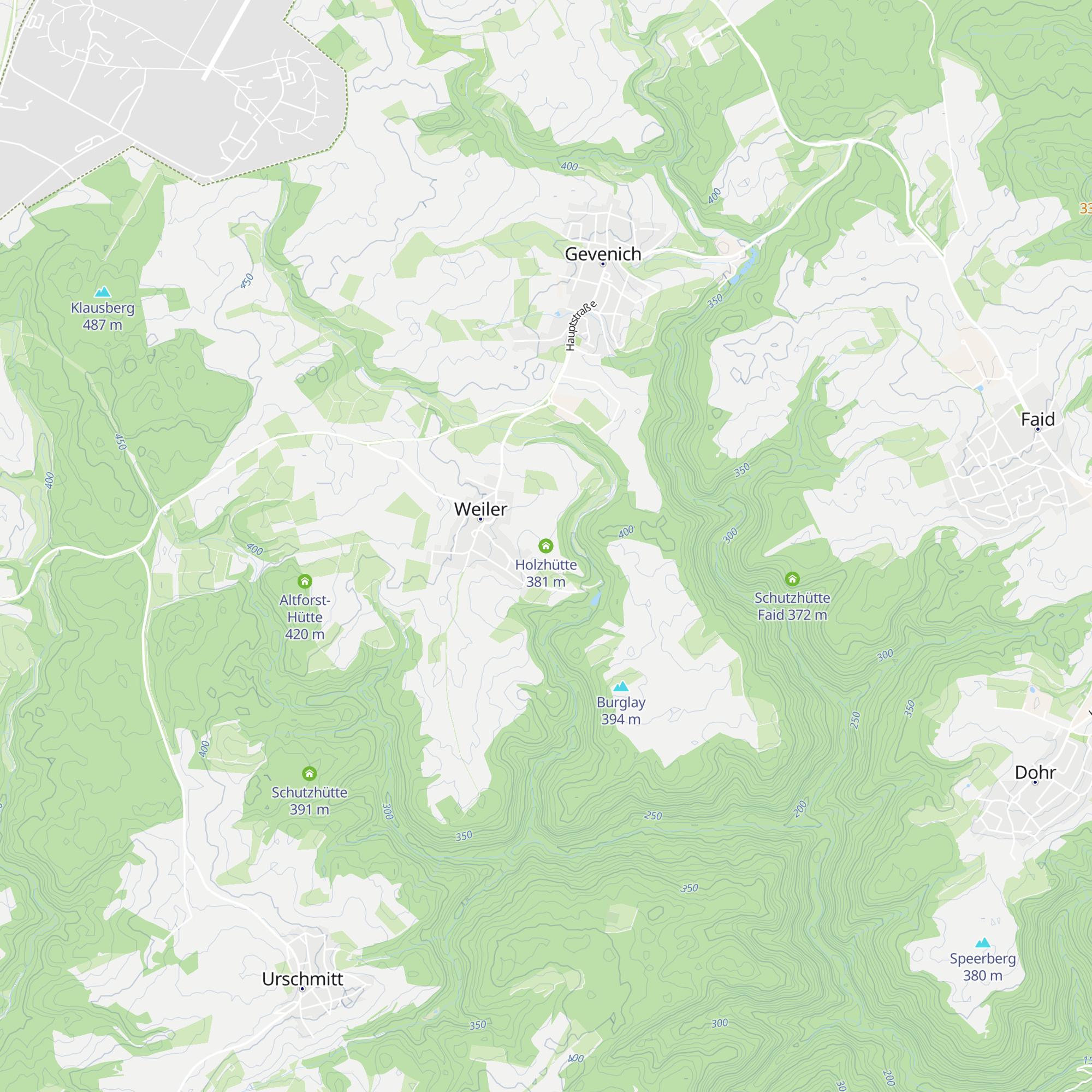 Holzhütte map