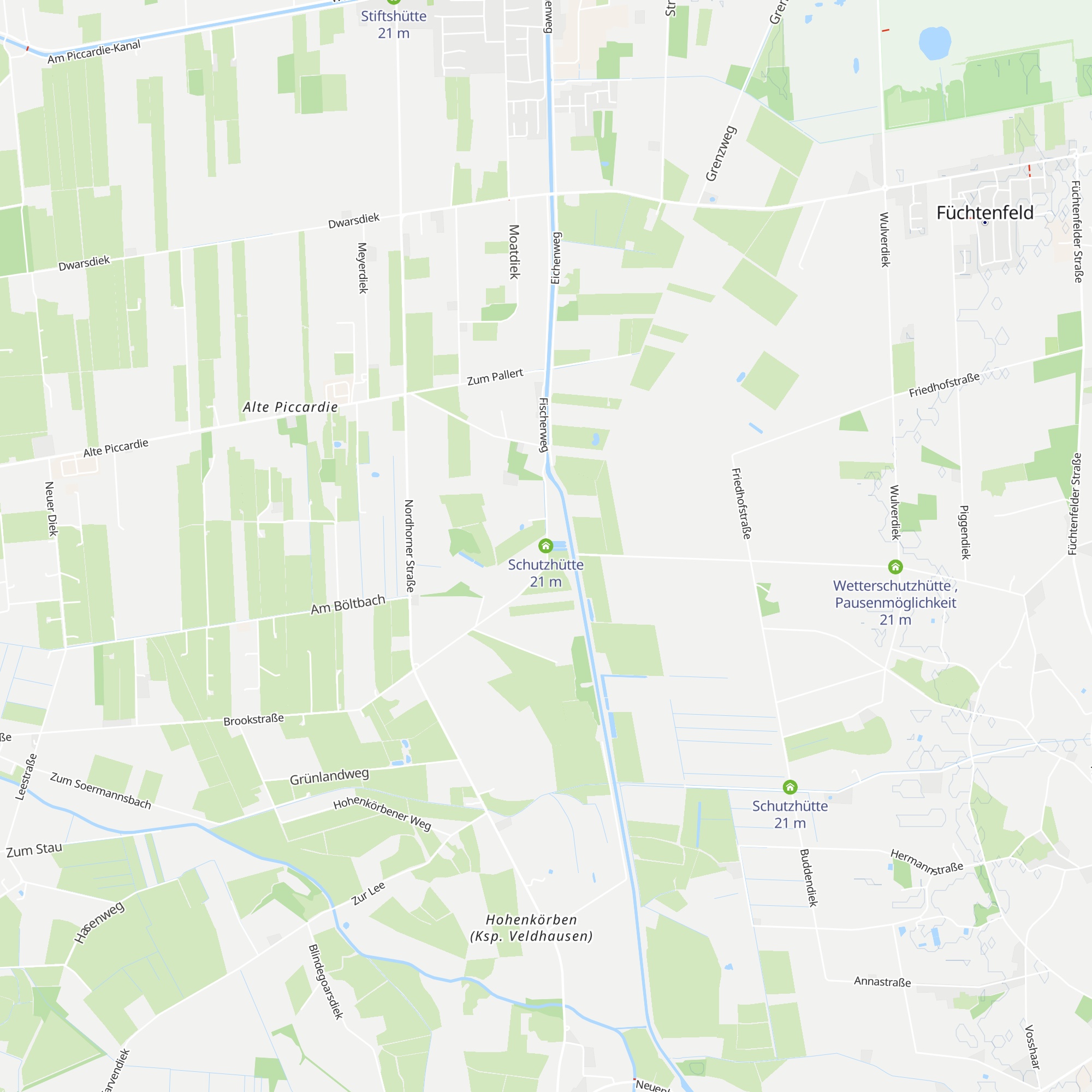 Schutzhütte map