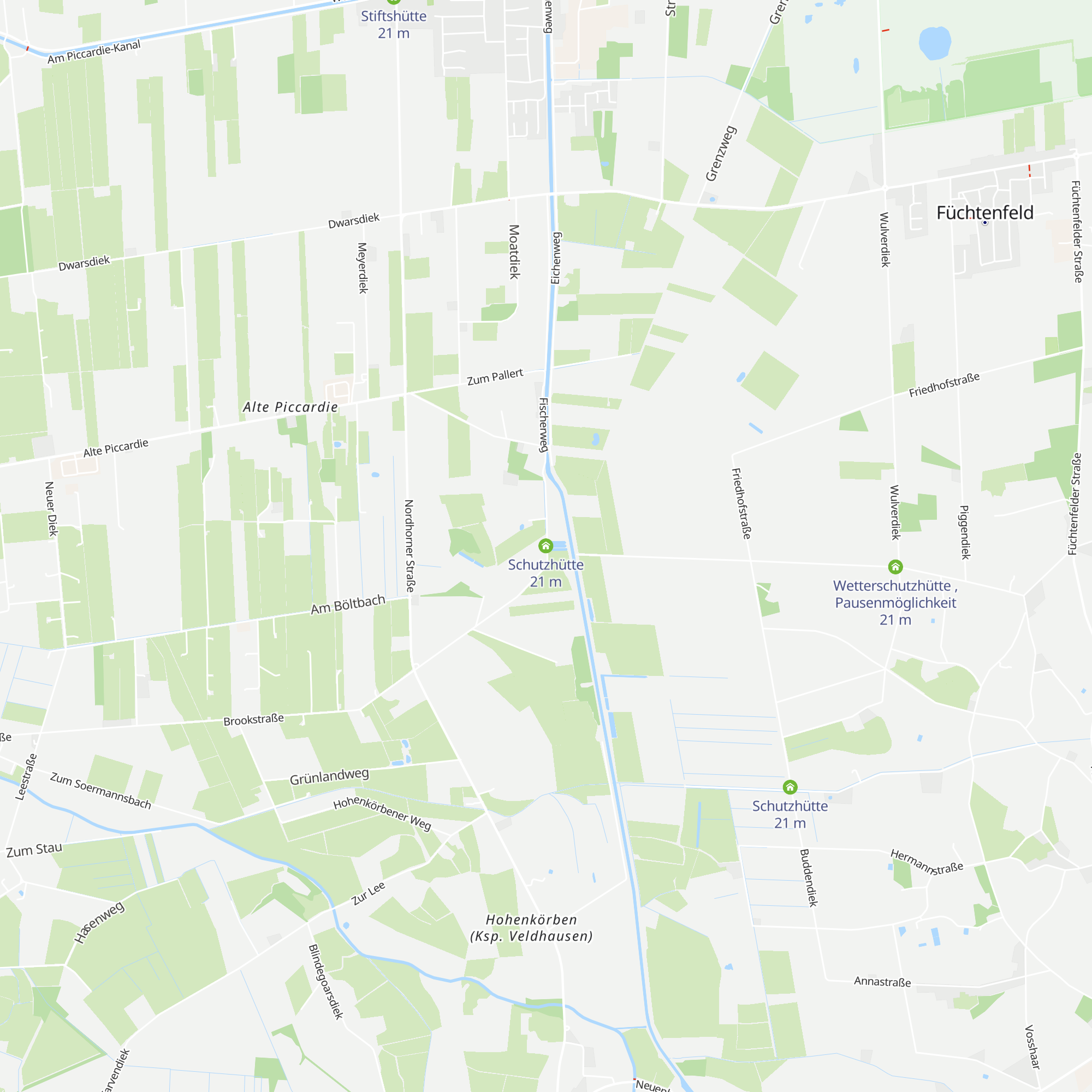Schutzhütte map