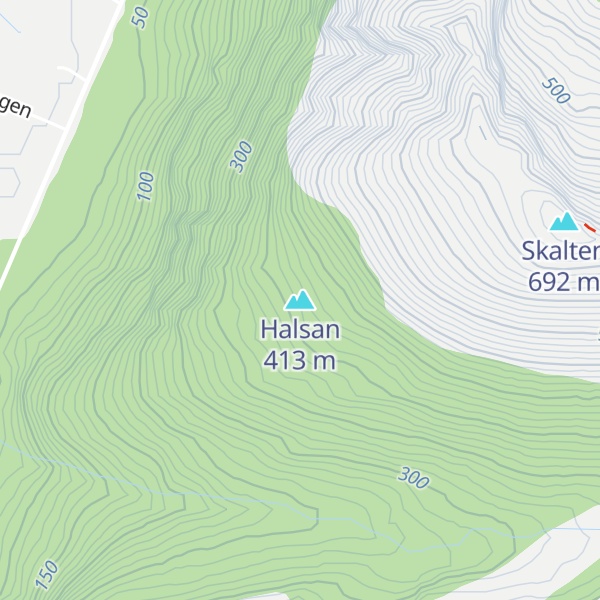 Map of Halsan