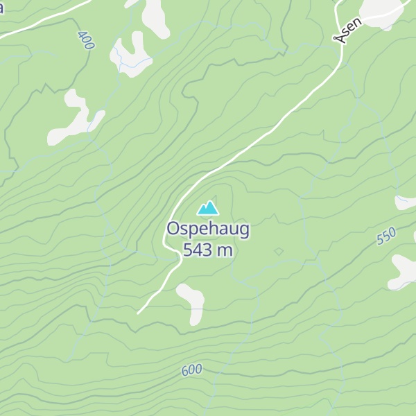 Map of Ospehaug