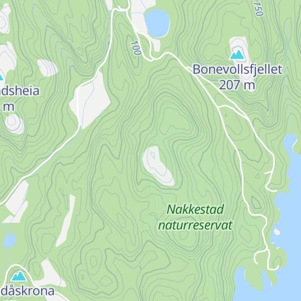 Map of Elgåsen