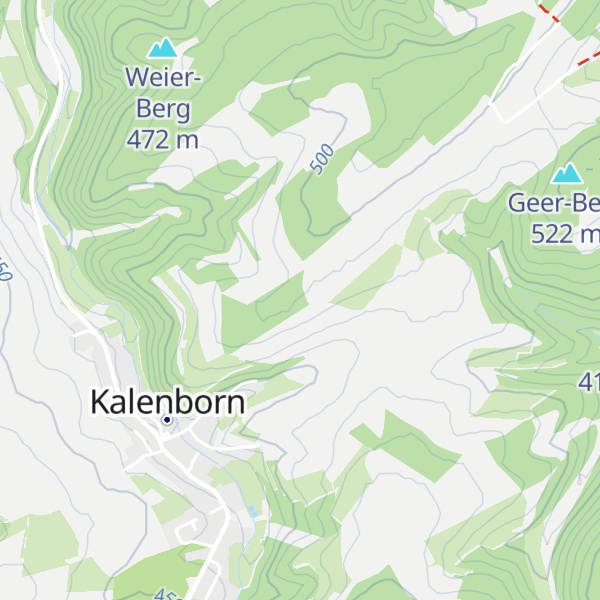 Map of Schutzhütte Kalenborn