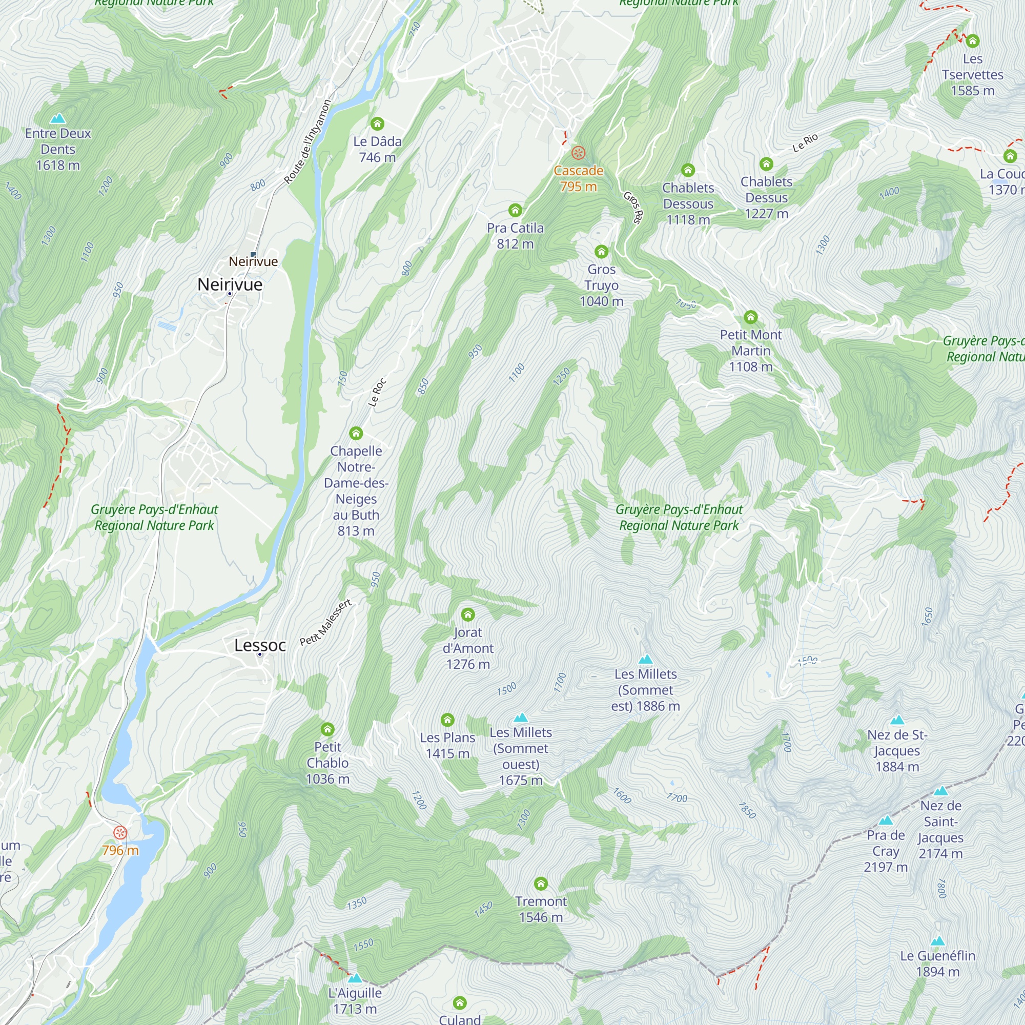 Vautery map