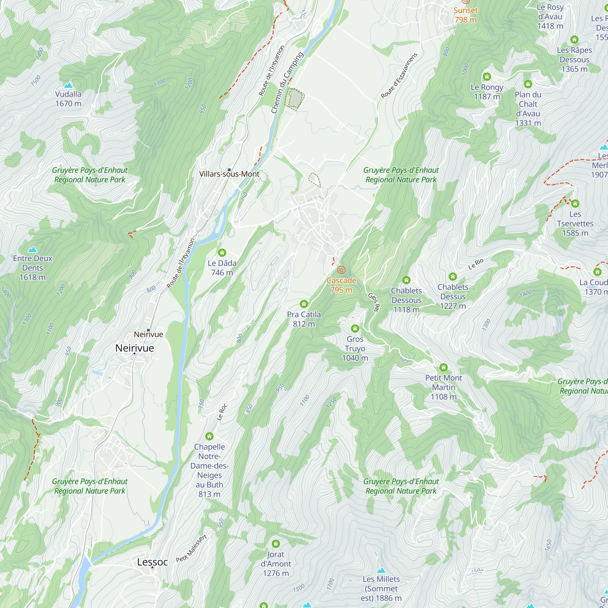 Pra Catila map