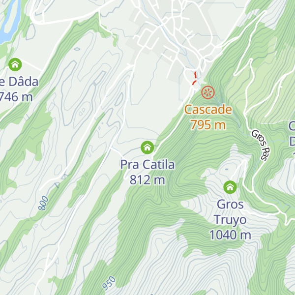 Map of Pra Catila