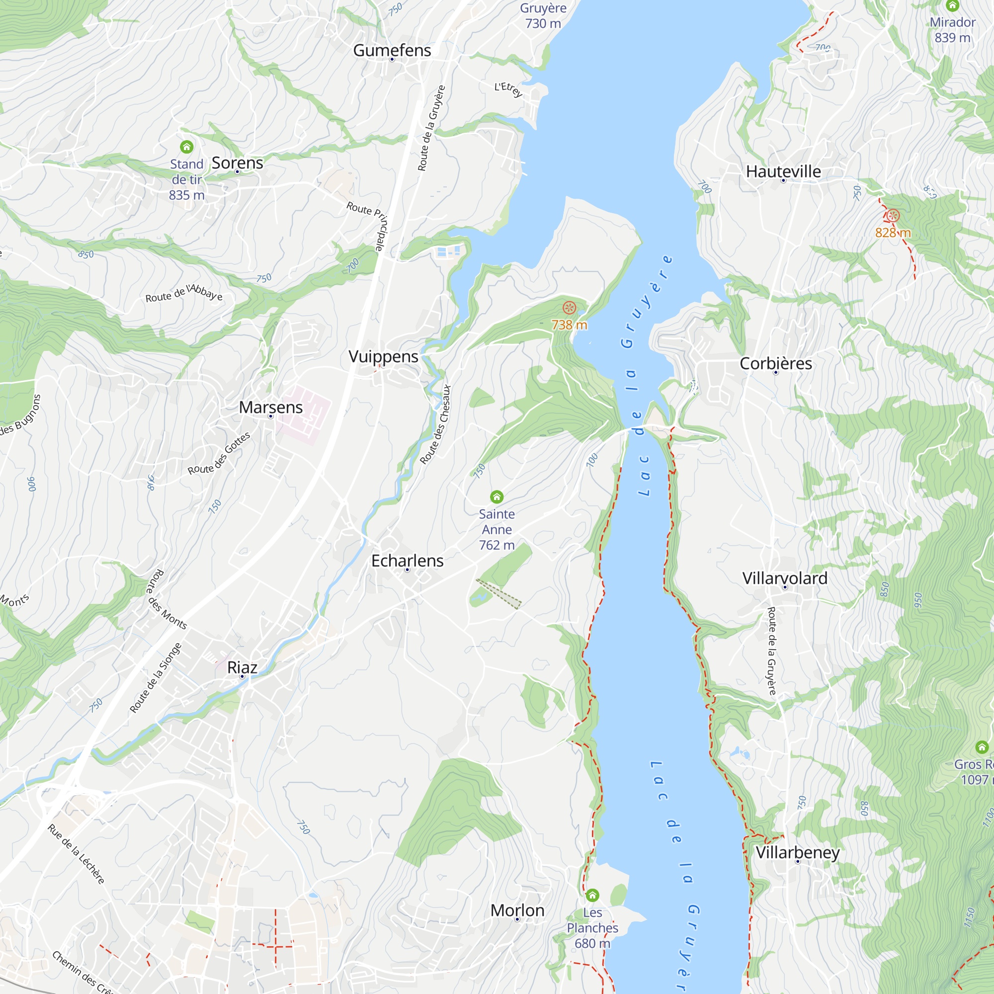 Sainte Anne map