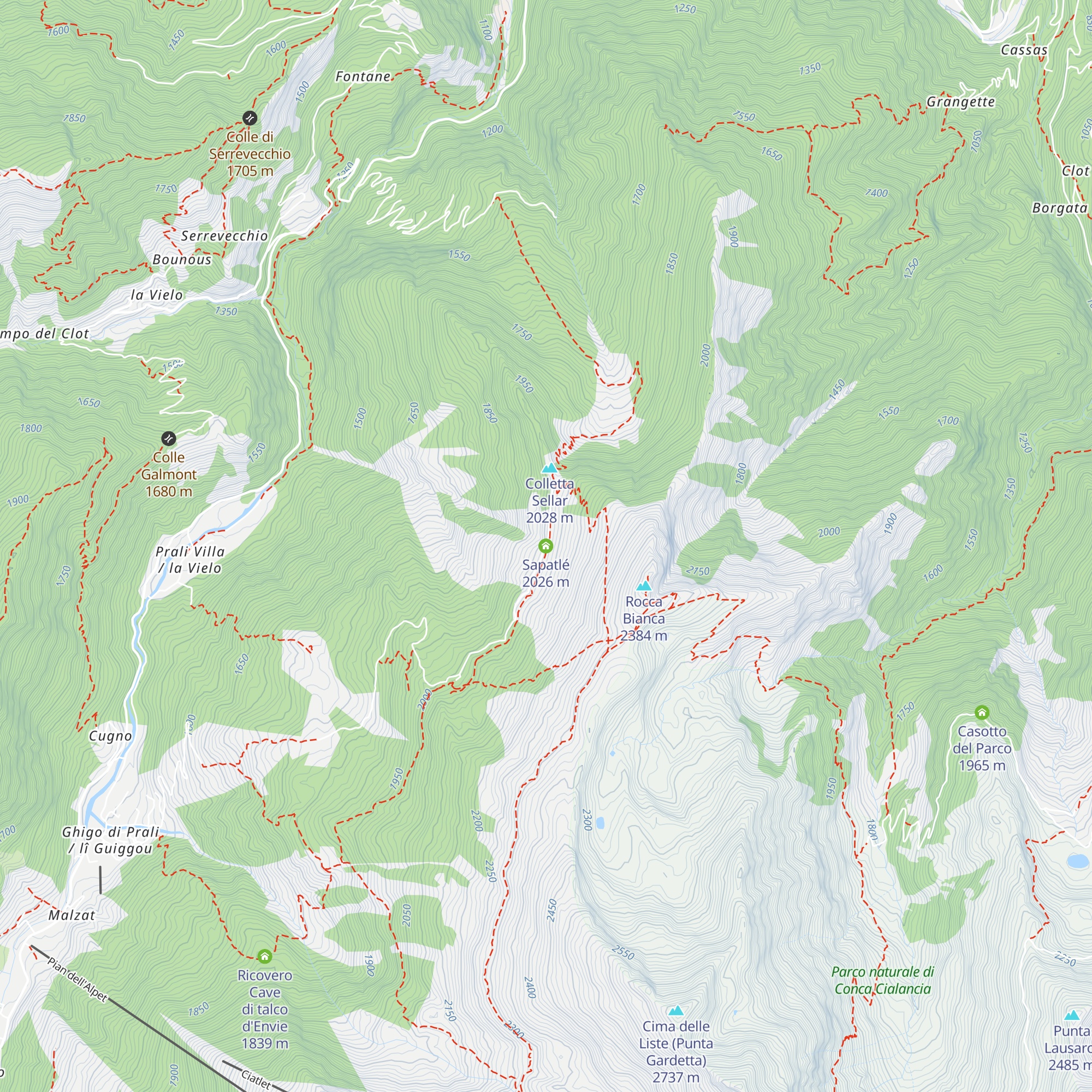 Sapatlé map